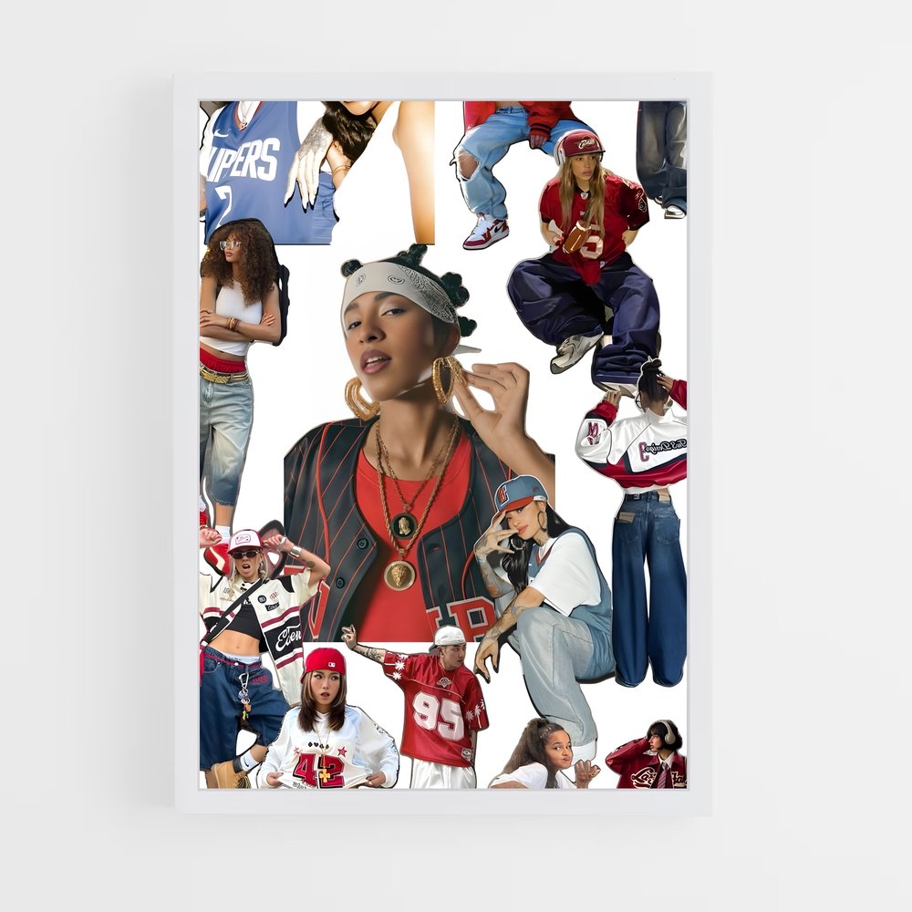 Poster Hip hop vêtues – affiche Danse (vue 3)